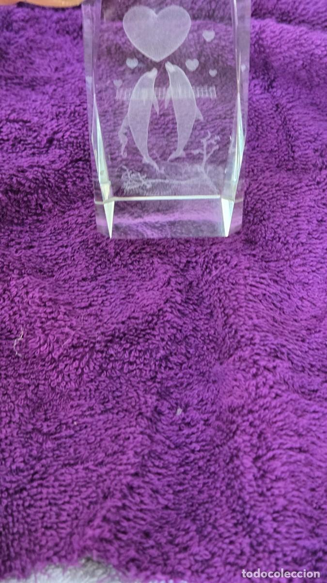 Vintage: pisa papel de cristal delfines - Foto 3