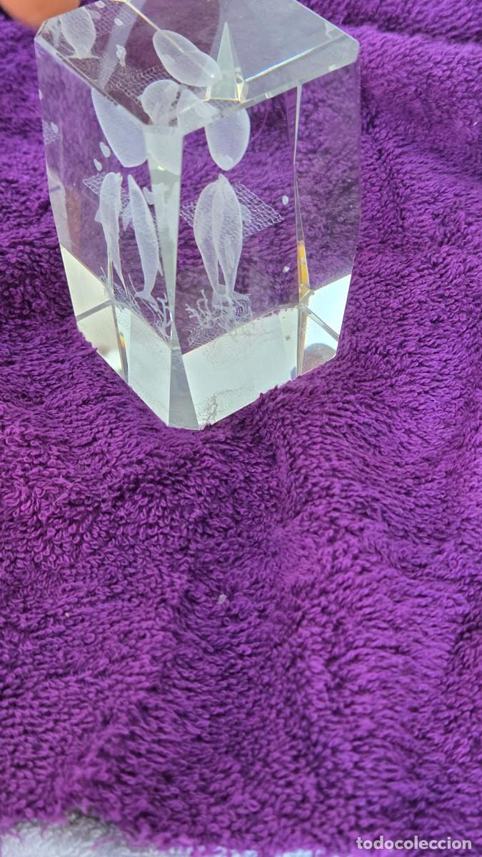 Vintage: pisa papel de cristal delfines - Foto 4