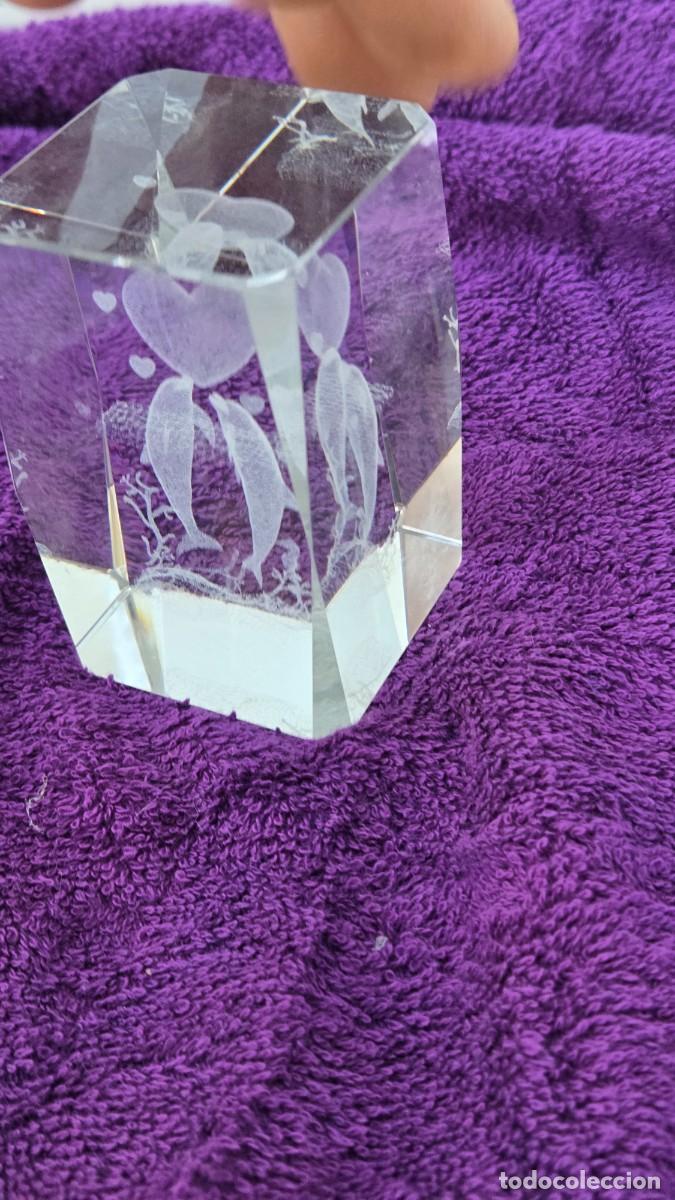 Vintage: pisa papel de cristal delfines - Foto 7