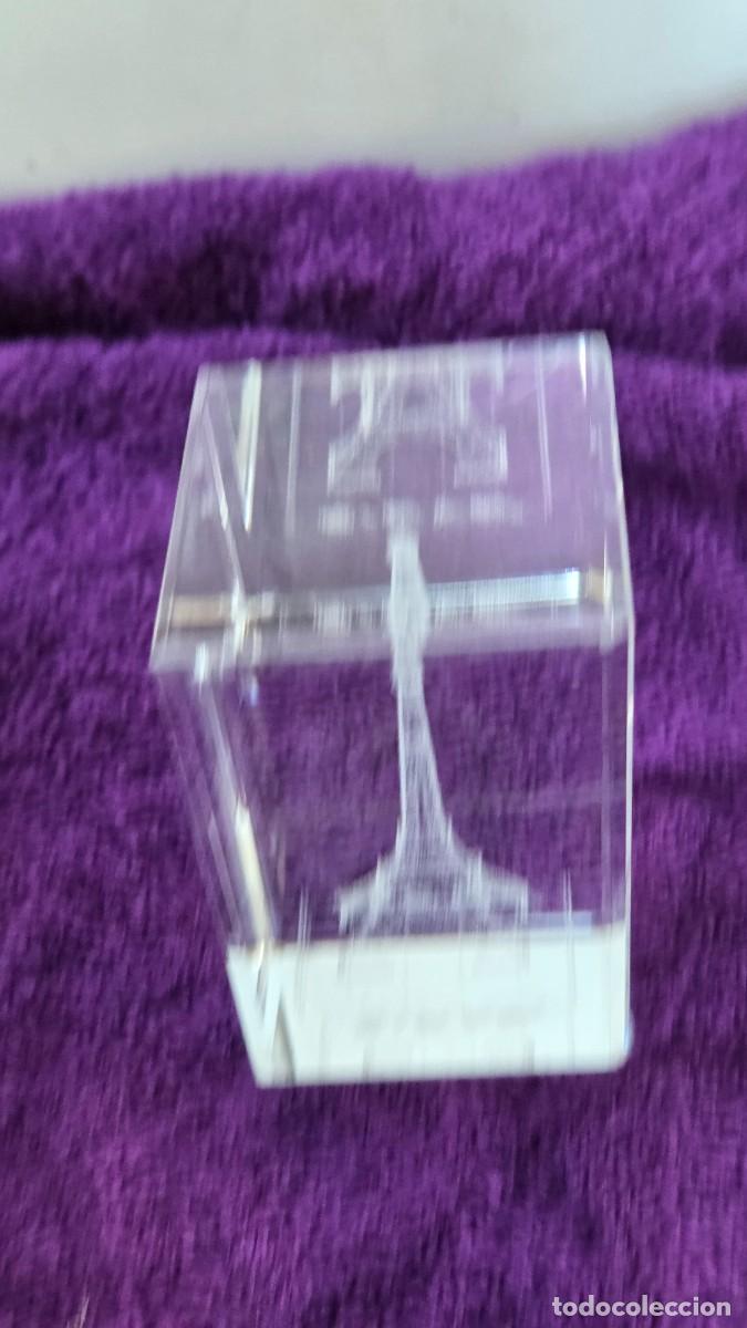 Vintage: pisa papel de cristal torre de paris - Foto 1
