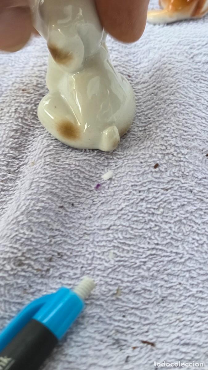 Vintage: mini figura de perro porcelana - Foto 3