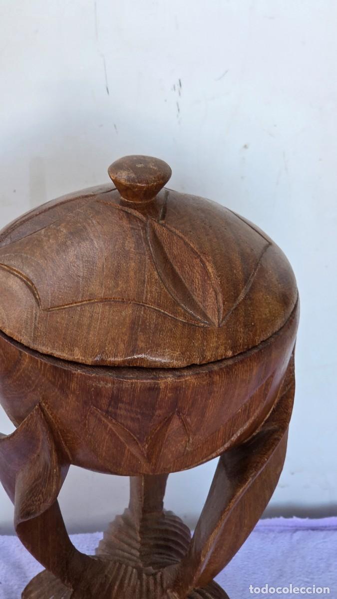 Vintage: figura de arte africano - Foto 3
