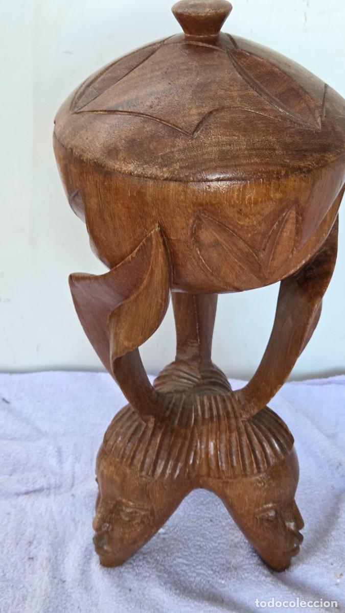 Vintage: figura de arte africano - Foto 9