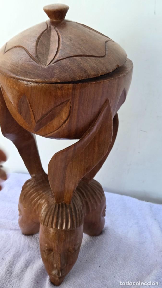 Vintage: figura de arte africano - Foto 12