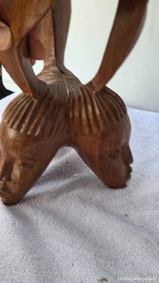 Vintage: figura de arte africano - Foto 13