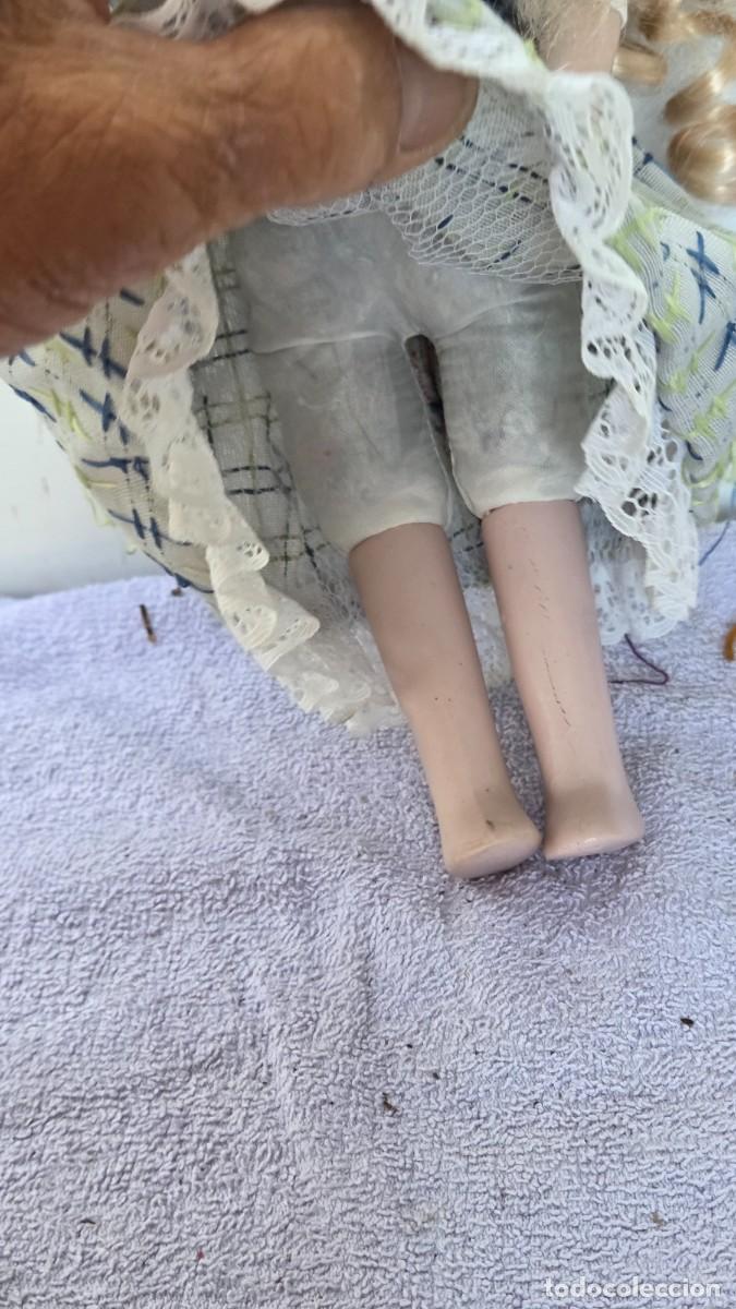 Vintage: mu&ntilde;eca de coleccion de porcelana - Foto 5