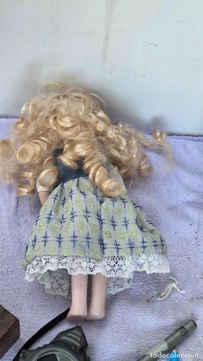 Vintage: mu&ntilde;eca de coleccion de porcelana - Foto 6
