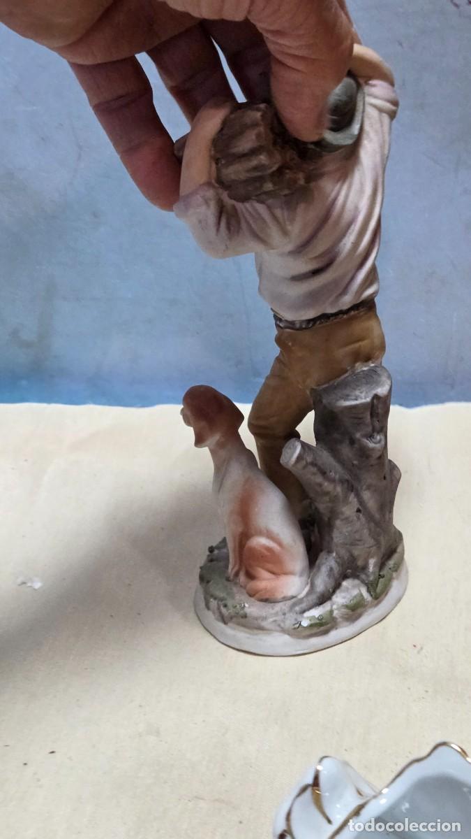 Vintage: figura de porcelana biscuit - Foto 6
