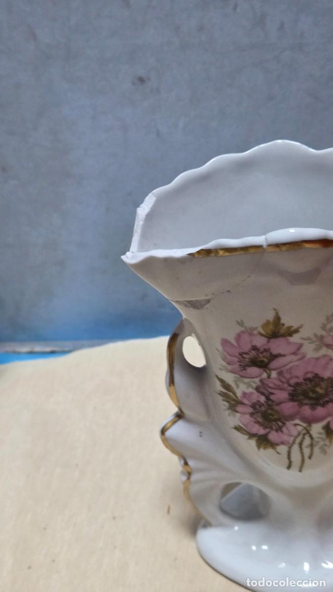 Vintage: jarron florero de porcelana - Foto 2