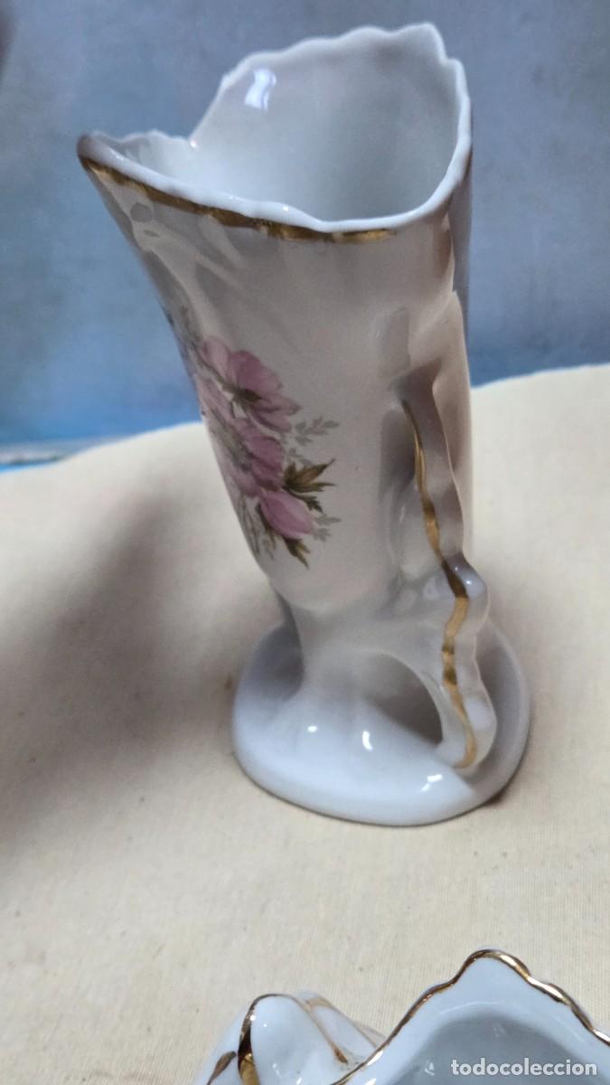 Vintage: jarron florero de porcelana - Foto 4