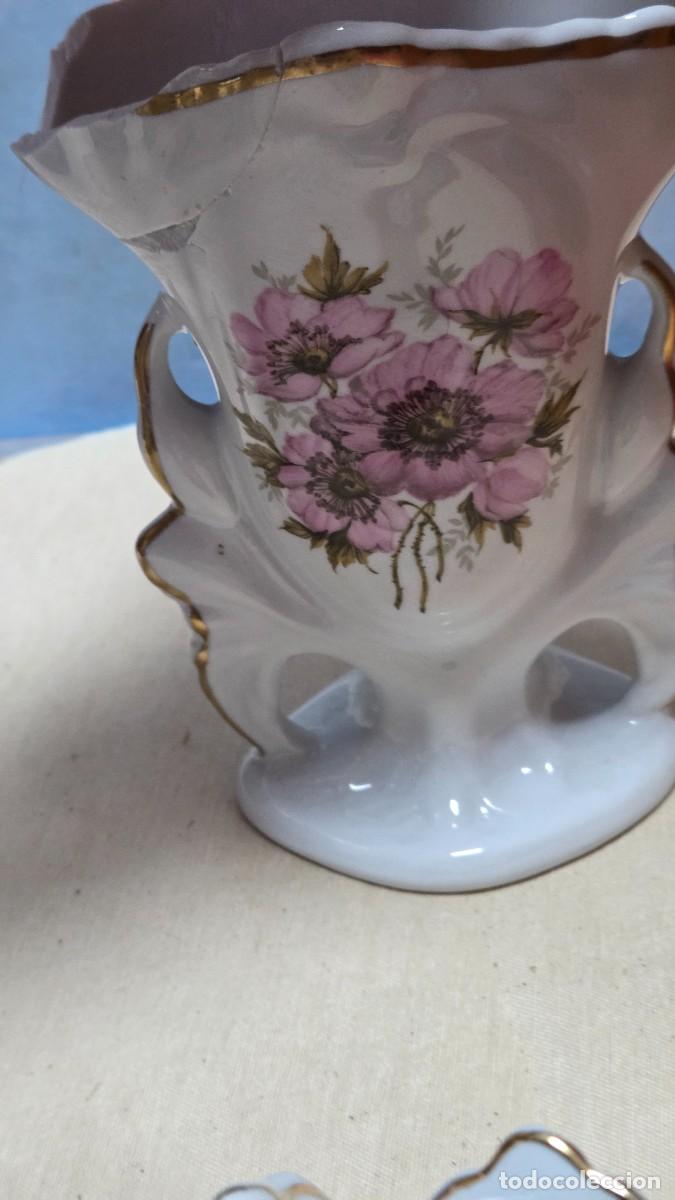 Vintage: jarron florero de porcelana - Foto 5