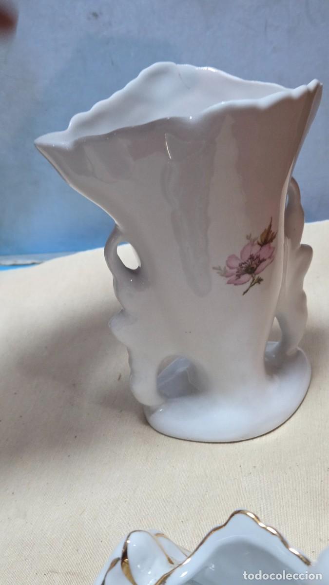Vintage: jarron florero de porcelana - Foto 6
