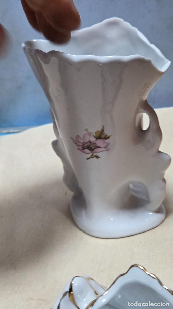 Vintage: jarron florero de porcelana - Foto 7
