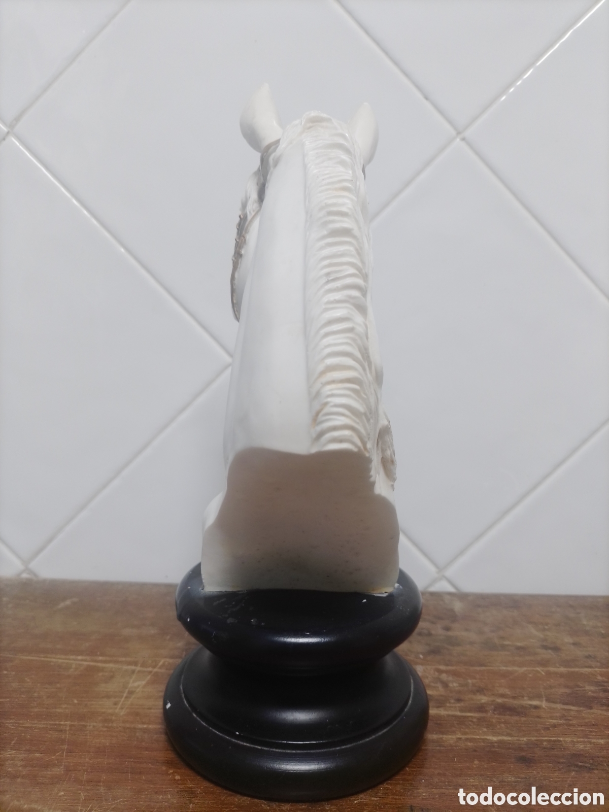 Vintage: Escultura Busto caballo 28cm - Foto 4