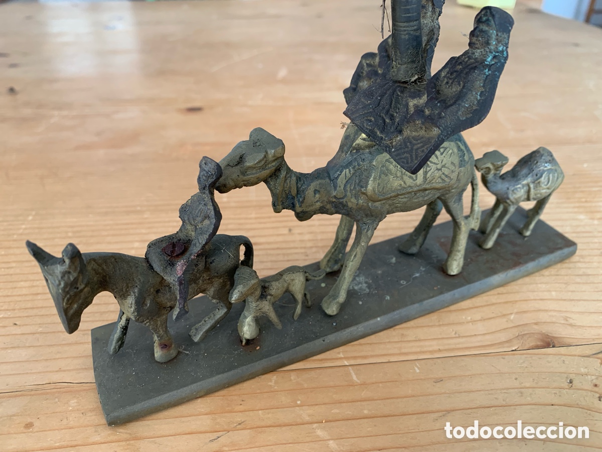 Vintage: Figura de bronce antigua - Foto 2