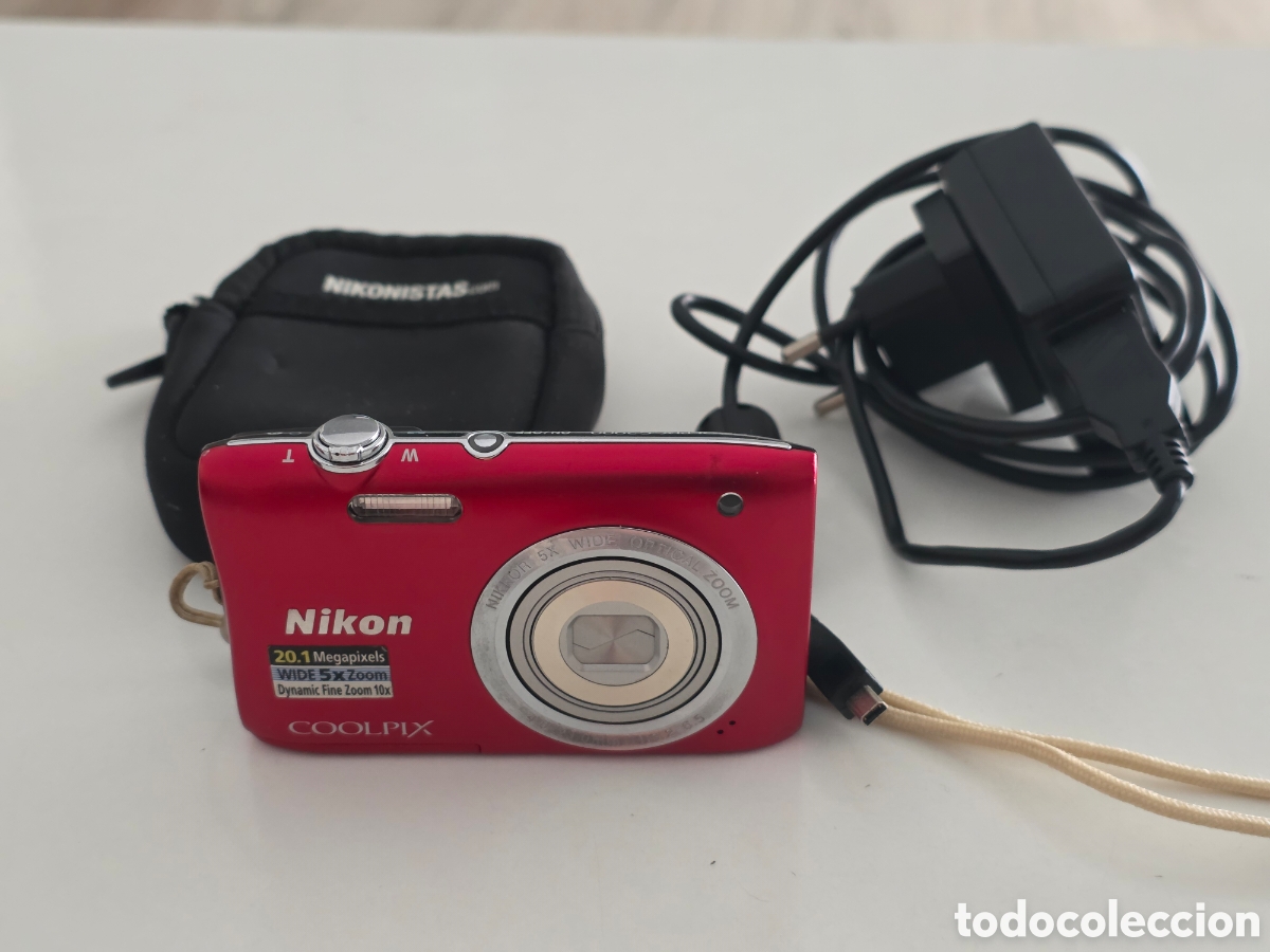 Vintage: nikon coolpix s2900 20.1 mp c&aacute;mara digital completa