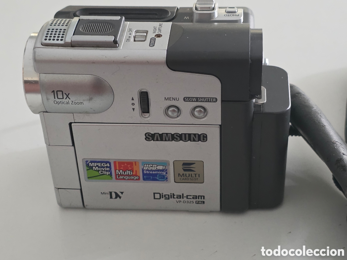 Vintage: samsung vp-d325 mini dv para reproducir y pasar cintas