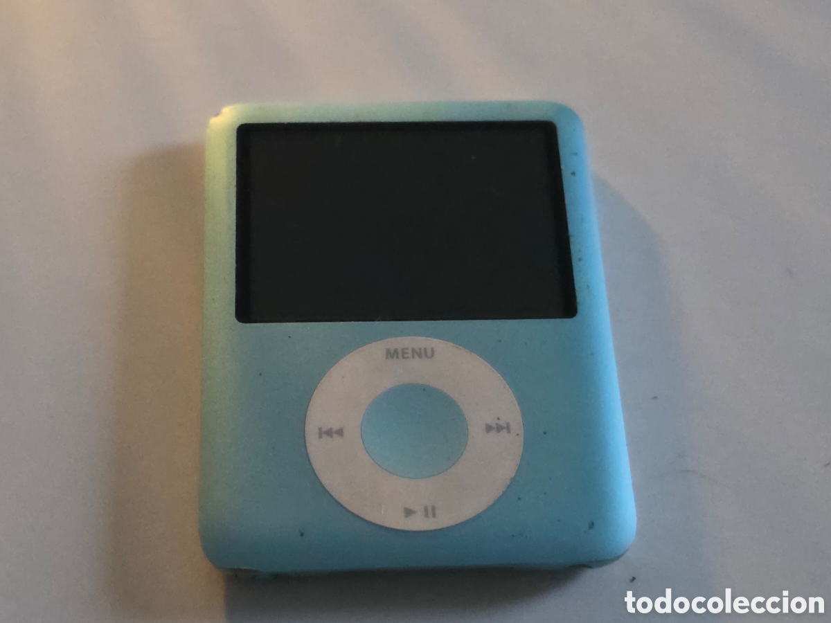 Vintage: ipod nano 3&ordf; generaci&oacute;n 8gb azul funcionando
