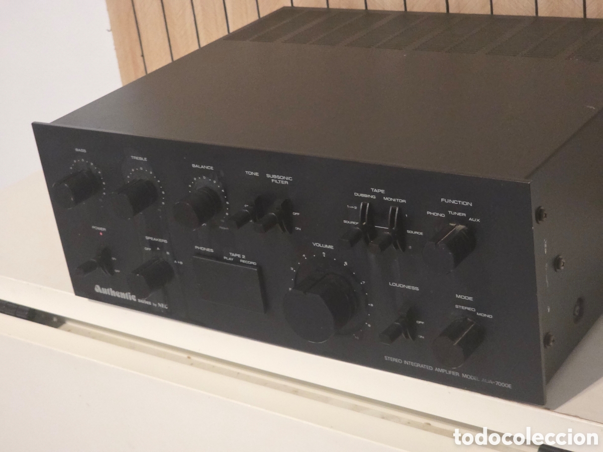 Vintage: amplificador vintage nec aua-7000e authentic series japan