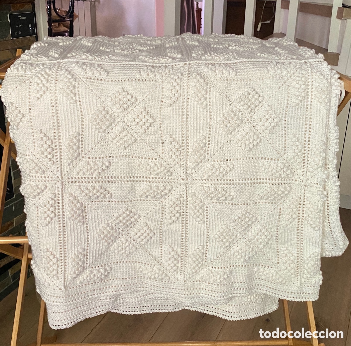 Vintage: Colcha vintage ganchillo