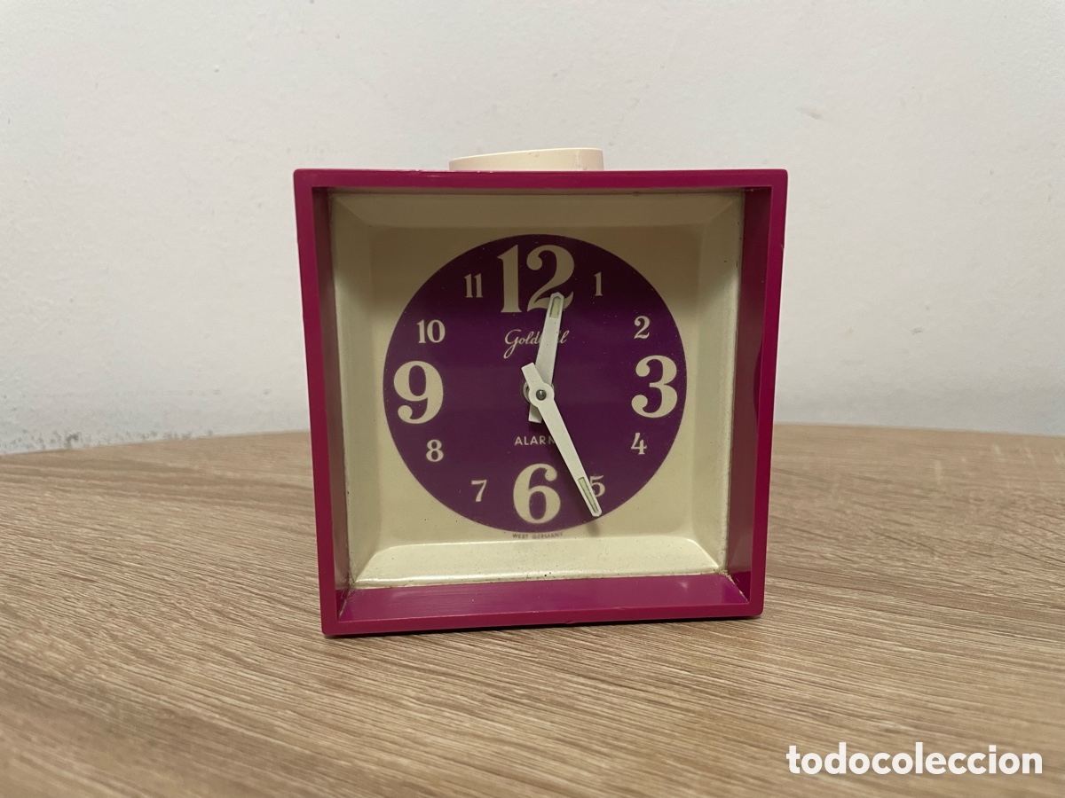 Vintage: RELOJ DESPERTADOR GOLDBUHL SPACE AGE