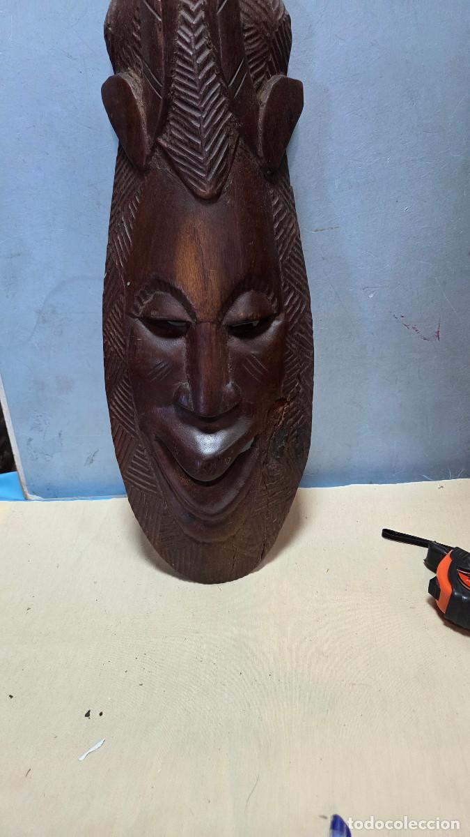 Vintage: mascara de arte africano - Foto 2
