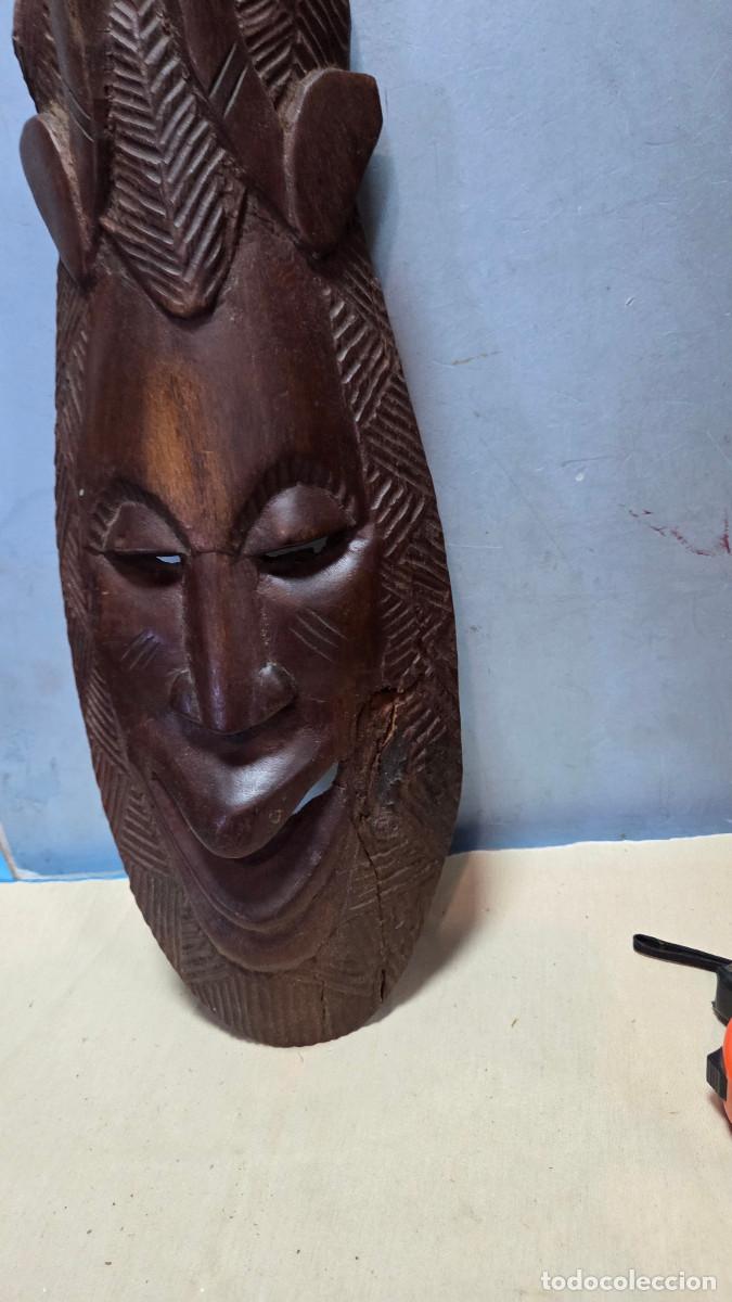 Vintage: mascara de arte africano - Foto 3