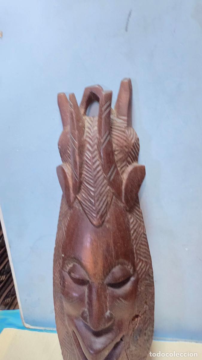 Vintage: mascara de arte africano - Foto 4