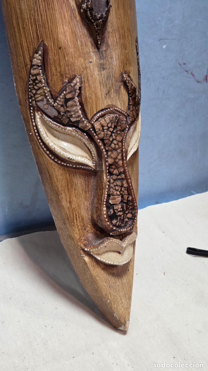 Vintage: mascara de arte africano - Foto 2