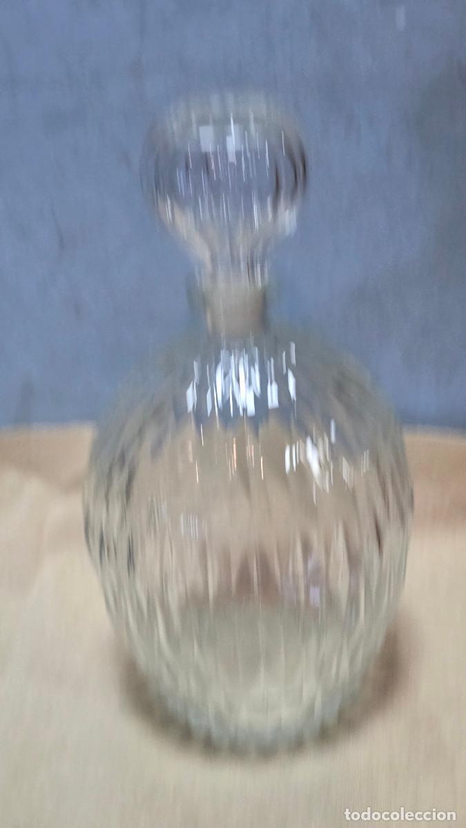 Vintage: botella de cristal para licor - Foto 3
