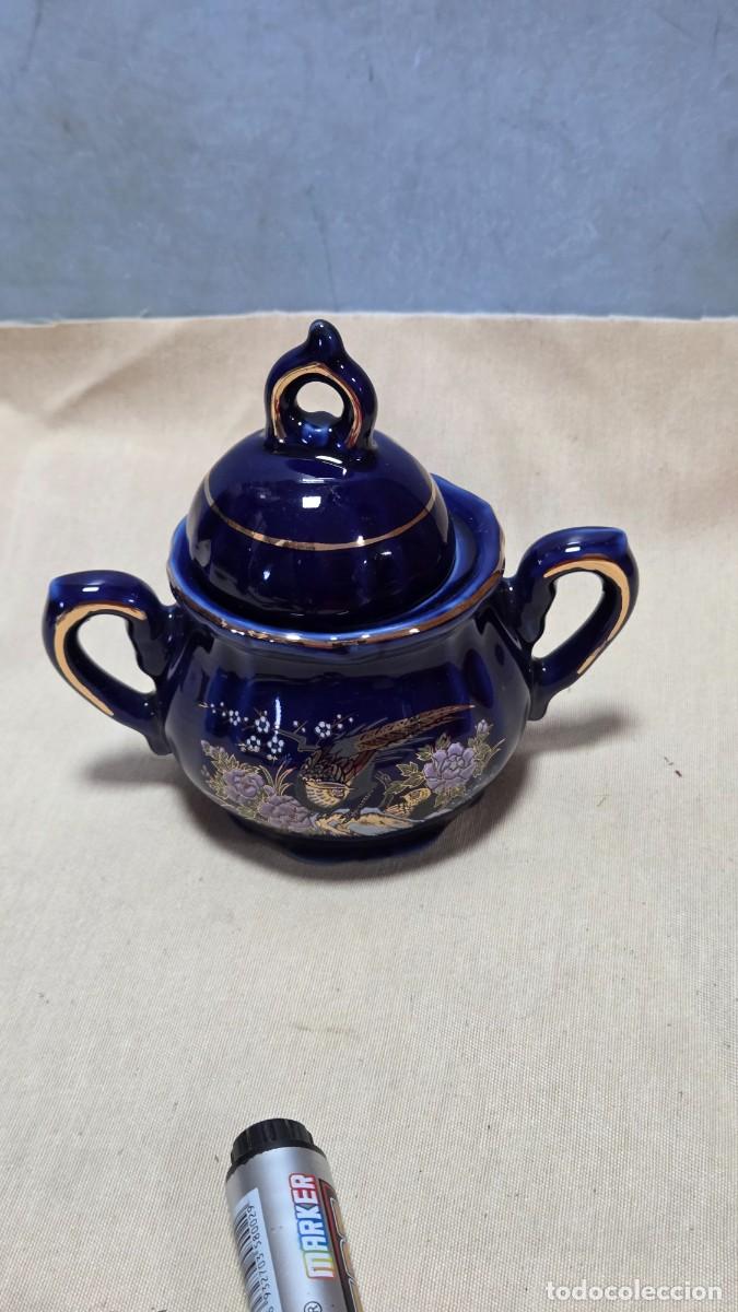 Vintage: azucarero de porcelana