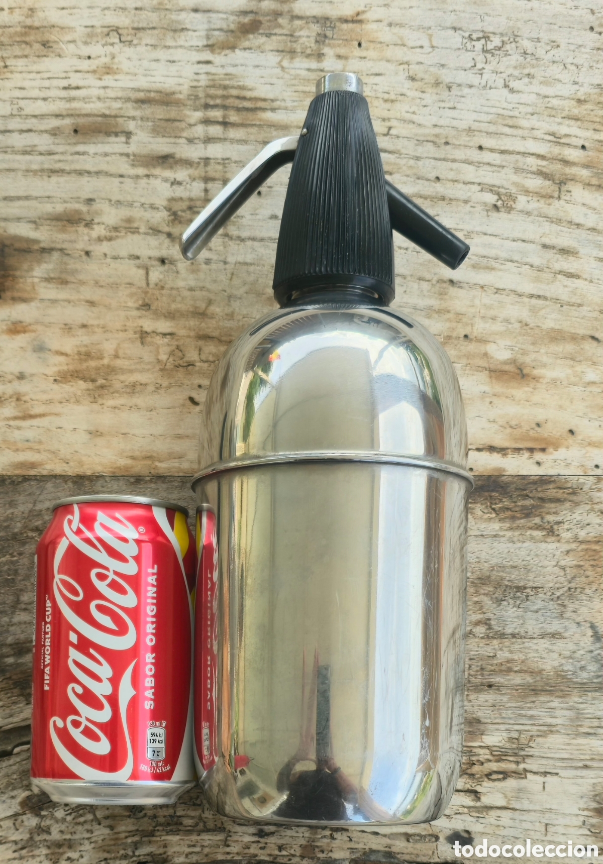 Vintage: Sif&oacute;n acero inox vintage