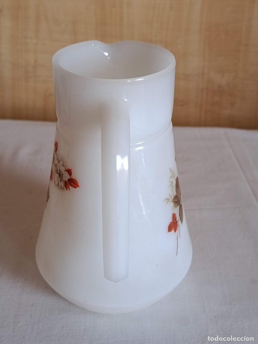 Vintage: Jarra arcopal vintage Flor de almendro - Foto 5