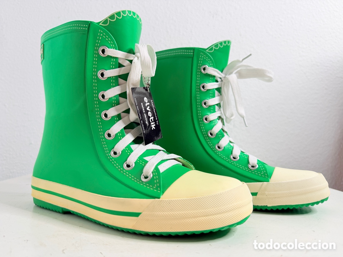 Vintage: Elvetik Swiss Design Botas de agua Talla 36
