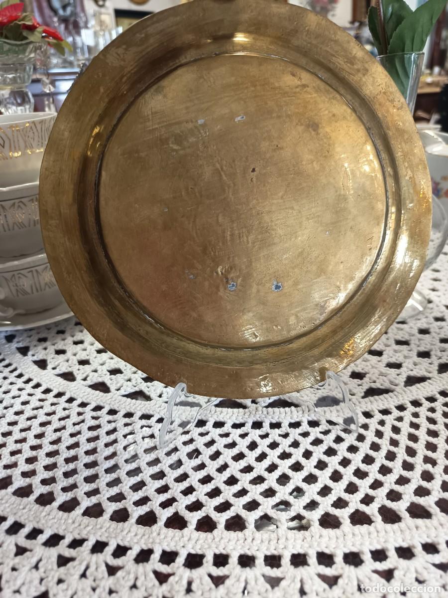 Vintage: Bandeja decorativa Jinete con Caballo - Foto 8