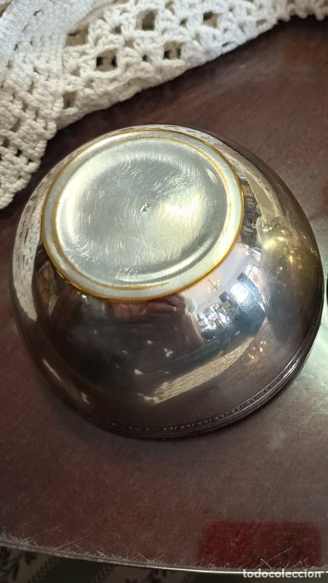 Vintage: Cuenco antiguo de metal - Foto 7