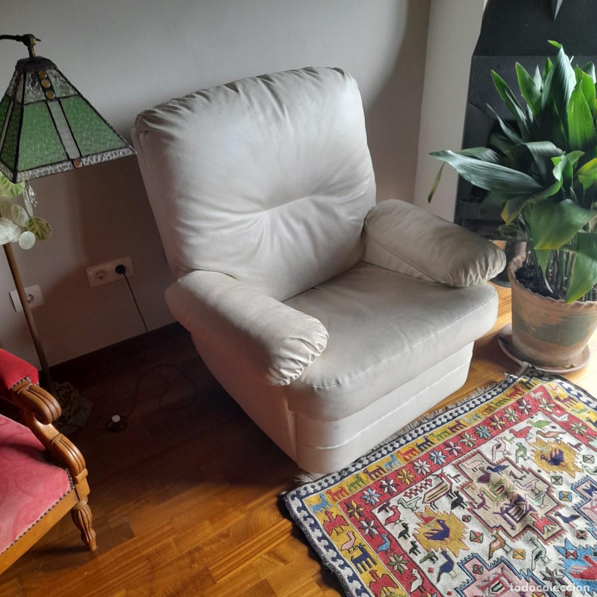 Vintage: Butaca pell o s&iacute;mil, extensible, piel o s&iacute;mil - Foto 4