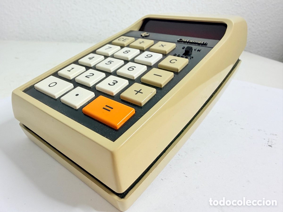 Vintage: Texas Instruments Datamath TI-2500 Space Age Design 1970s - Foto 3