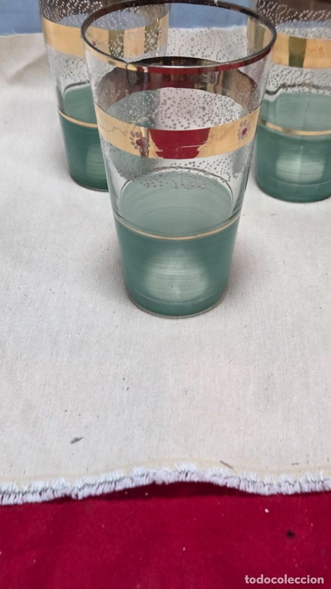 Vintage: 3 vasos de cristal vintage - Foto 2