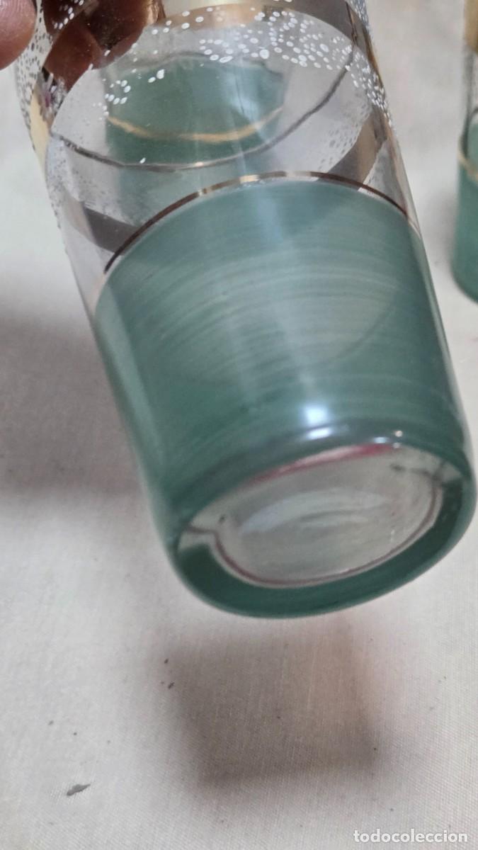 Vintage: 3 vasos de cristal vintage - Foto 5