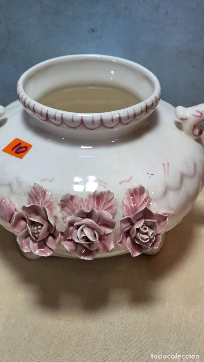 Vintage: sopera de centro de mesa - Foto 5