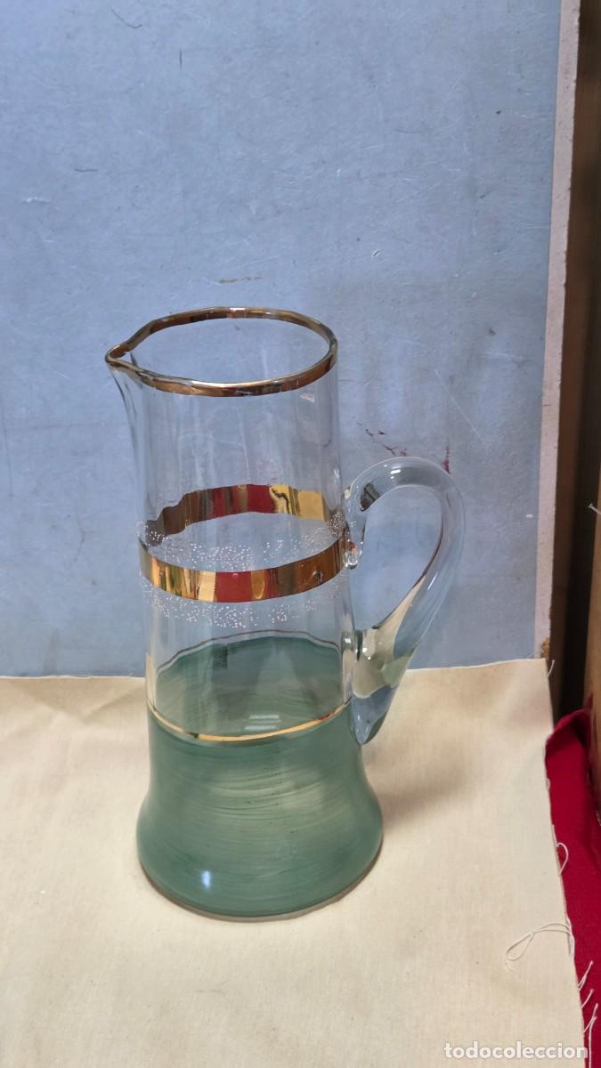 Vintage: jarra de cristal vintage