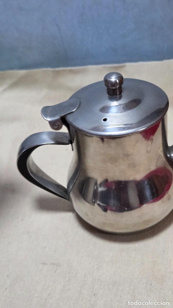 Vintage: tetera de acero inoxidable - Foto 2