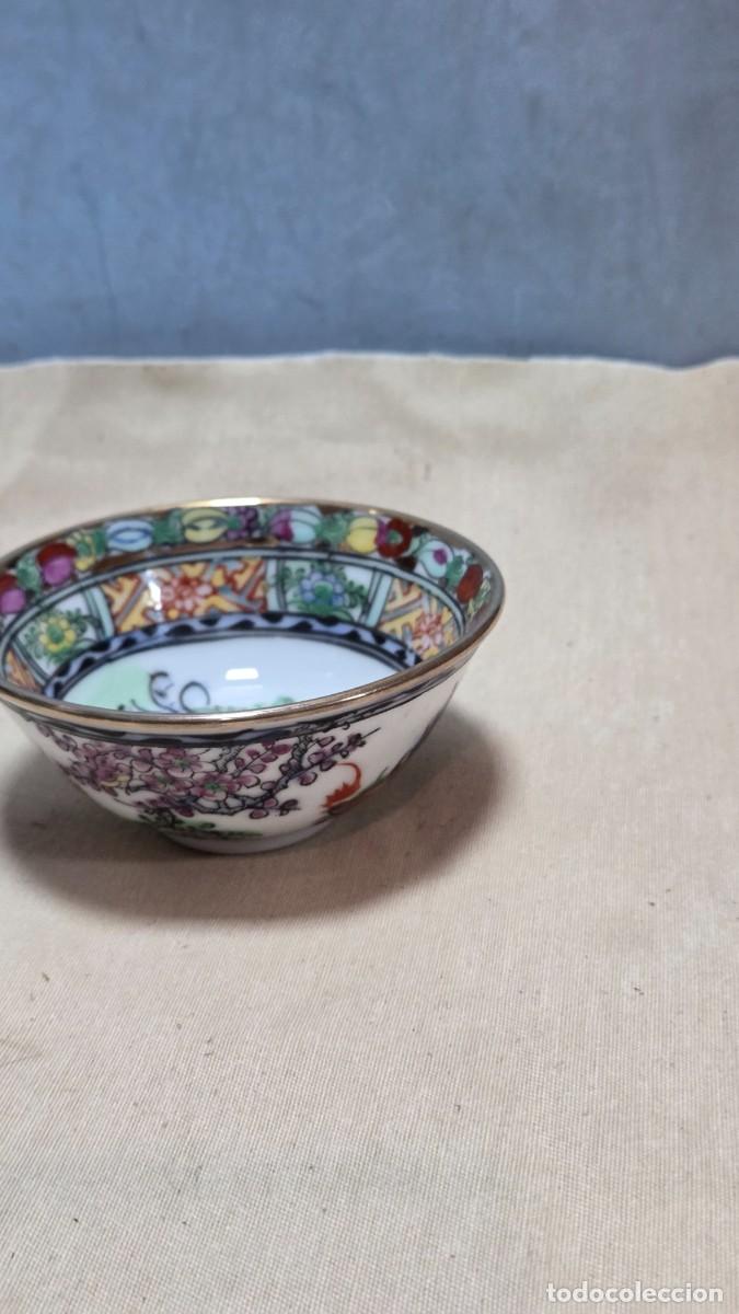 Vintage: cuenco de porcelana oriental - Foto 2