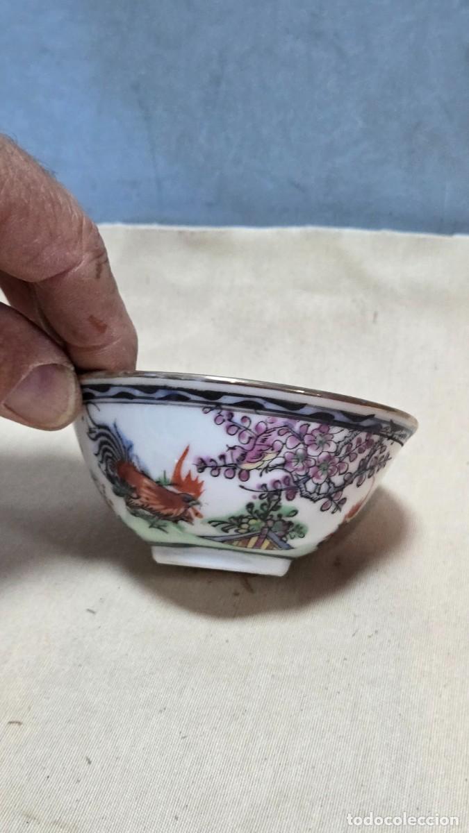 Vintage: cuenco de porcelana oriental - Foto 3