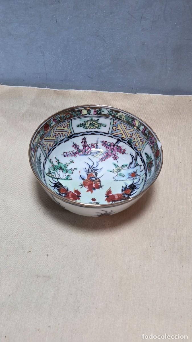 Vintage: cuenco de porcelana oriental - Foto 1