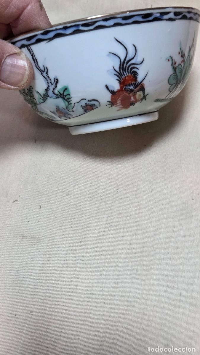 Vintage: cuenco de porcelana oriental - Foto 3