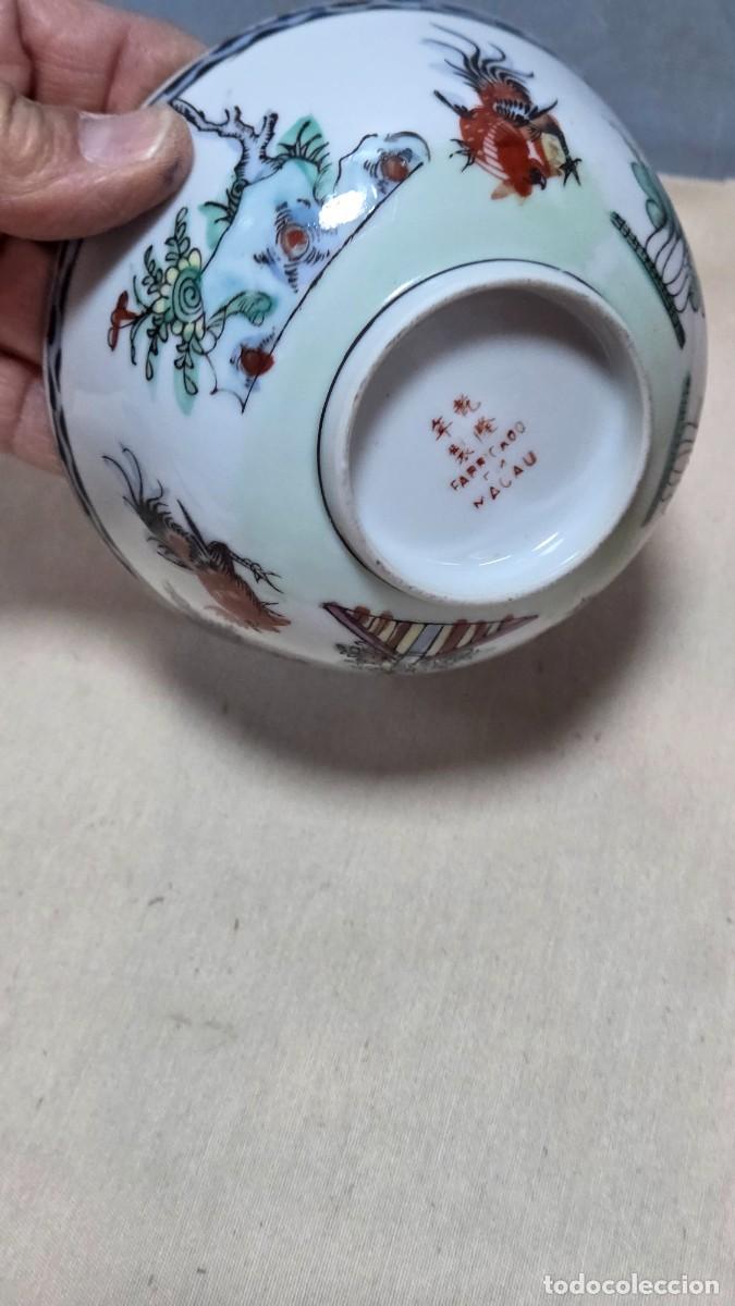 Vintage: cuenco de porcelana oriental - Foto 4