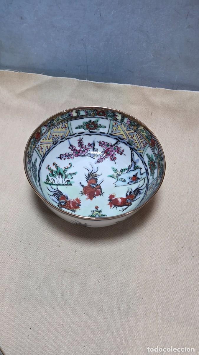 Vintage: cuenco de porcelana oriental