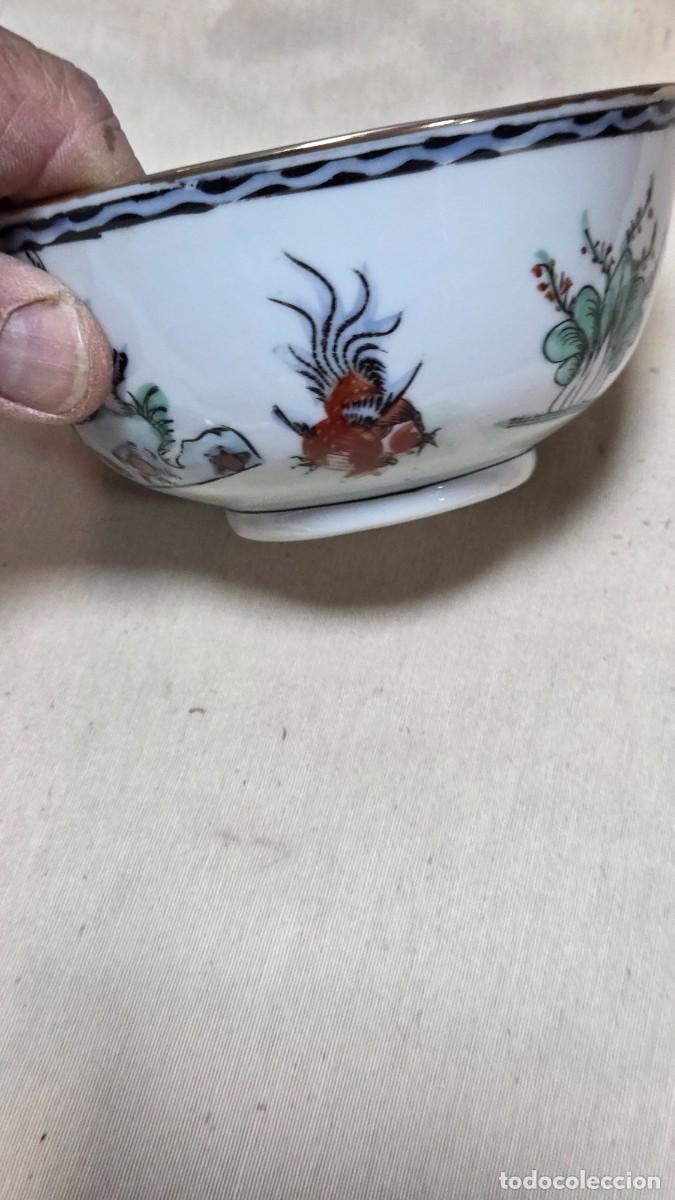 Vintage: cuenco de porcelana oriental - Foto 4